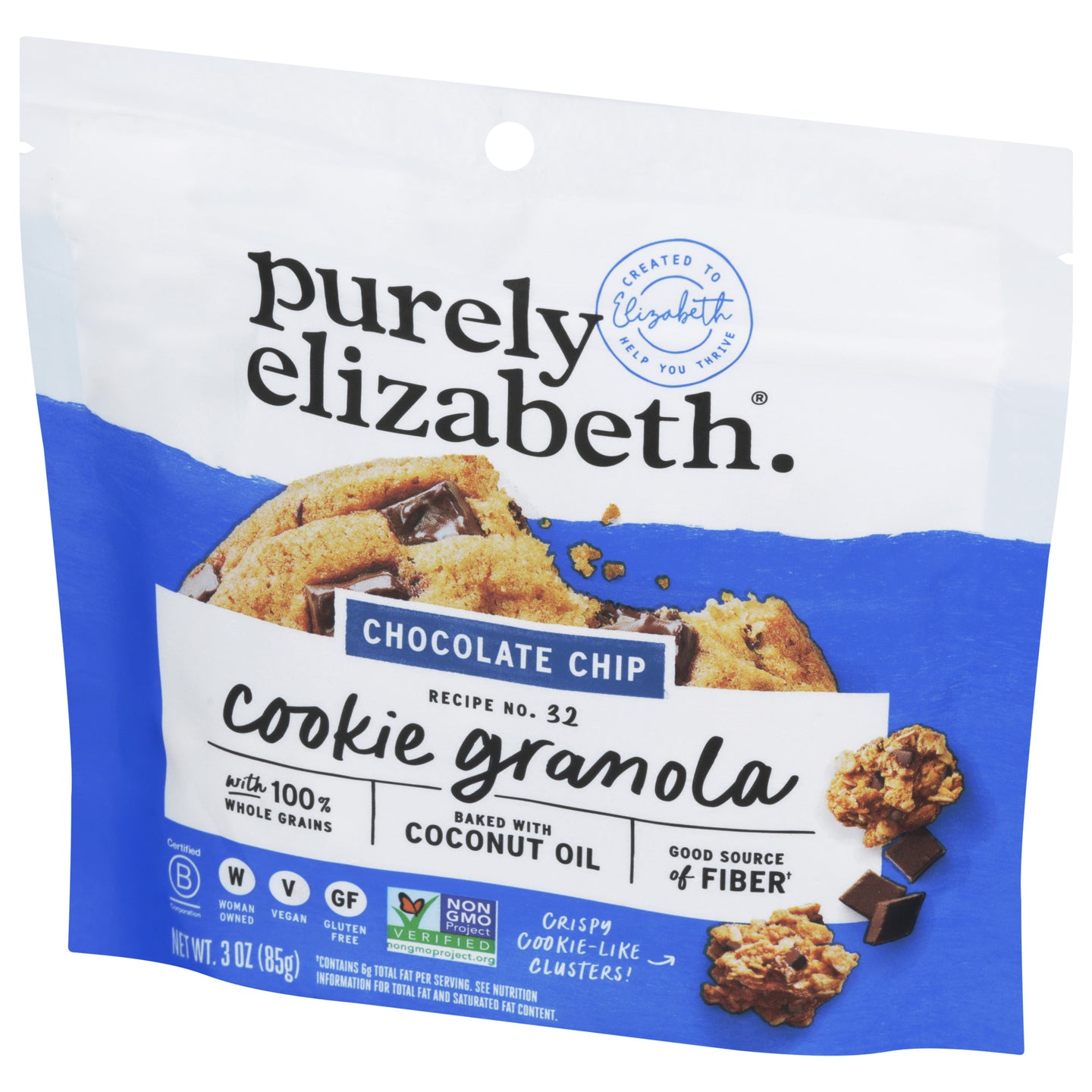 Cookie Granola - Snack Pack Chocolate Chip (10 bags)