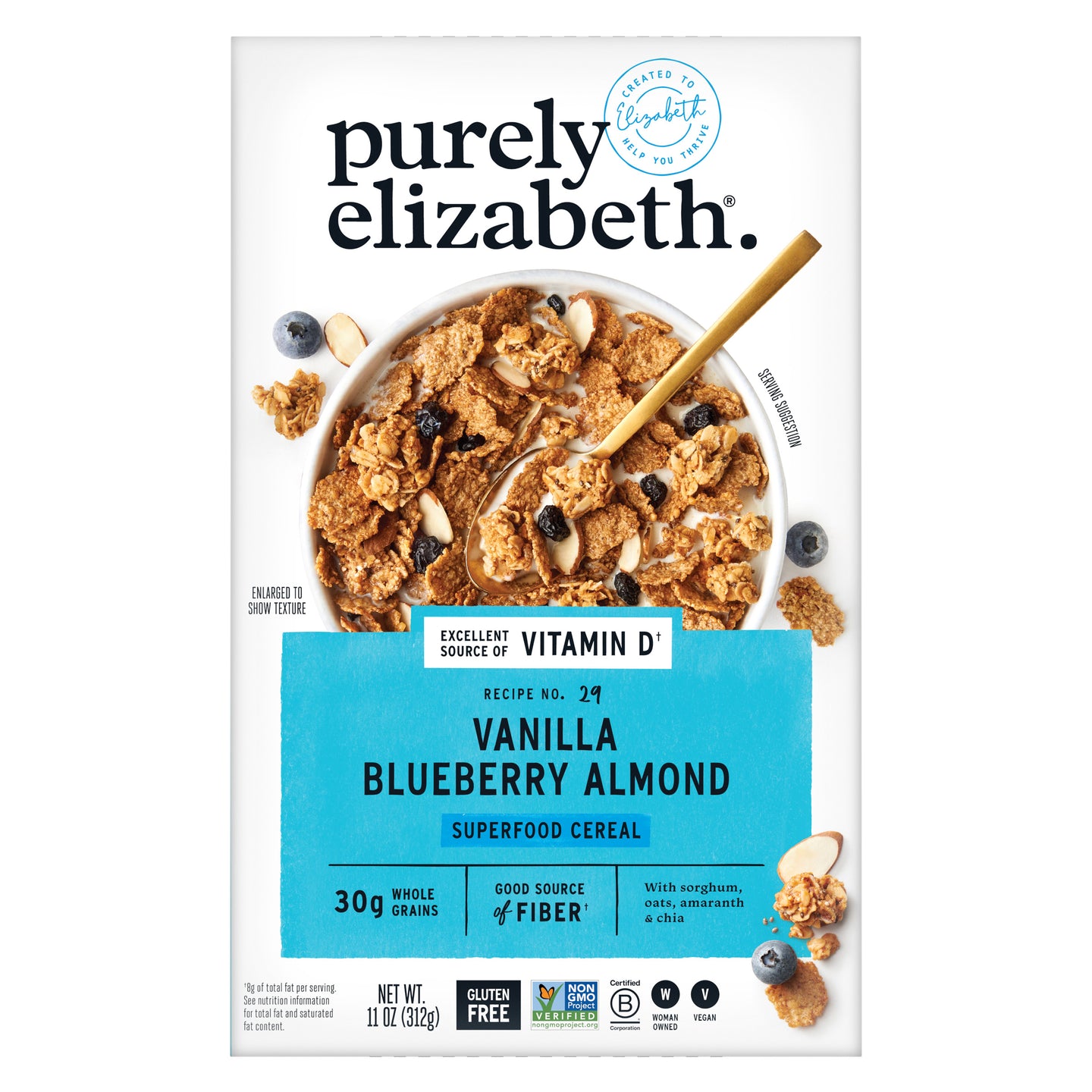 Vanilla Blueberry Almond Cereal (10 boxes)