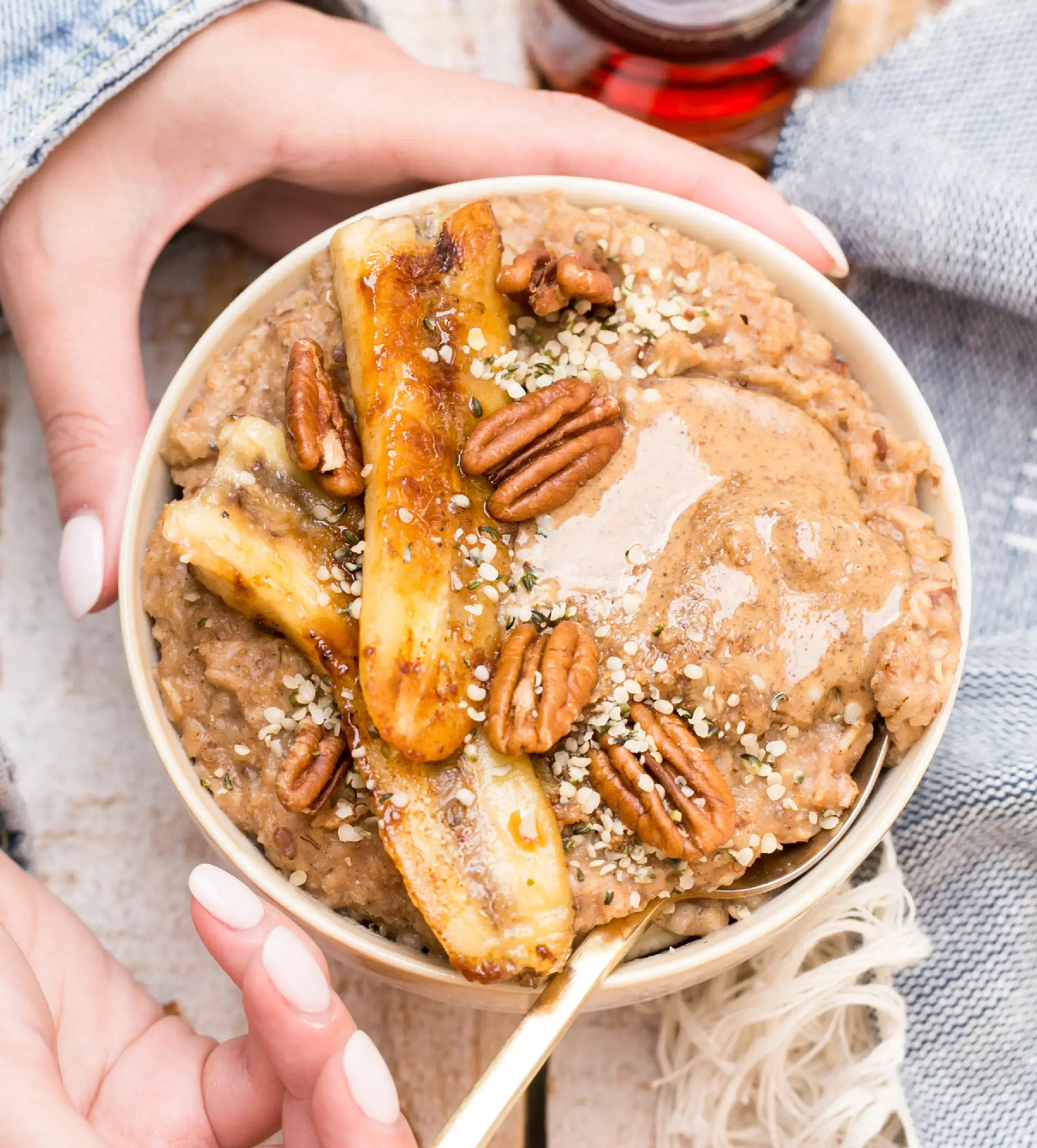Superfood Oatmeal with Collagen Cup - Vanilla Pecan (12 cups)
