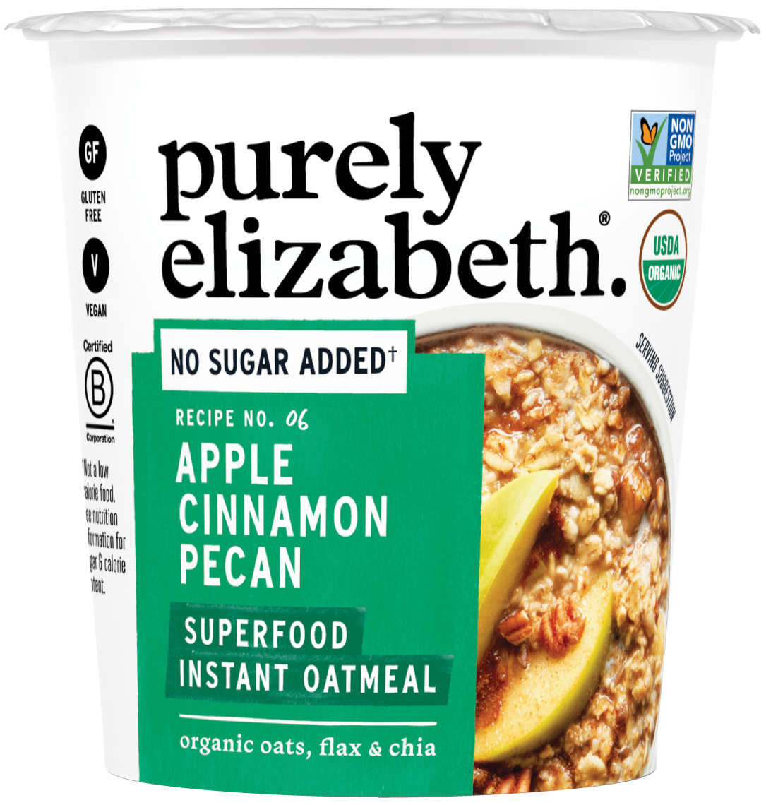 Superfood Oatmeal Cup - Apple Cinnamon Pecan