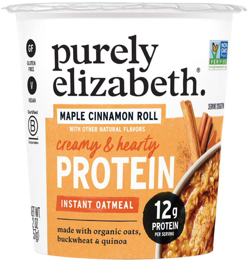 Protein Oatmeal Cup - Maple Cinnamon Roll (12 cups)