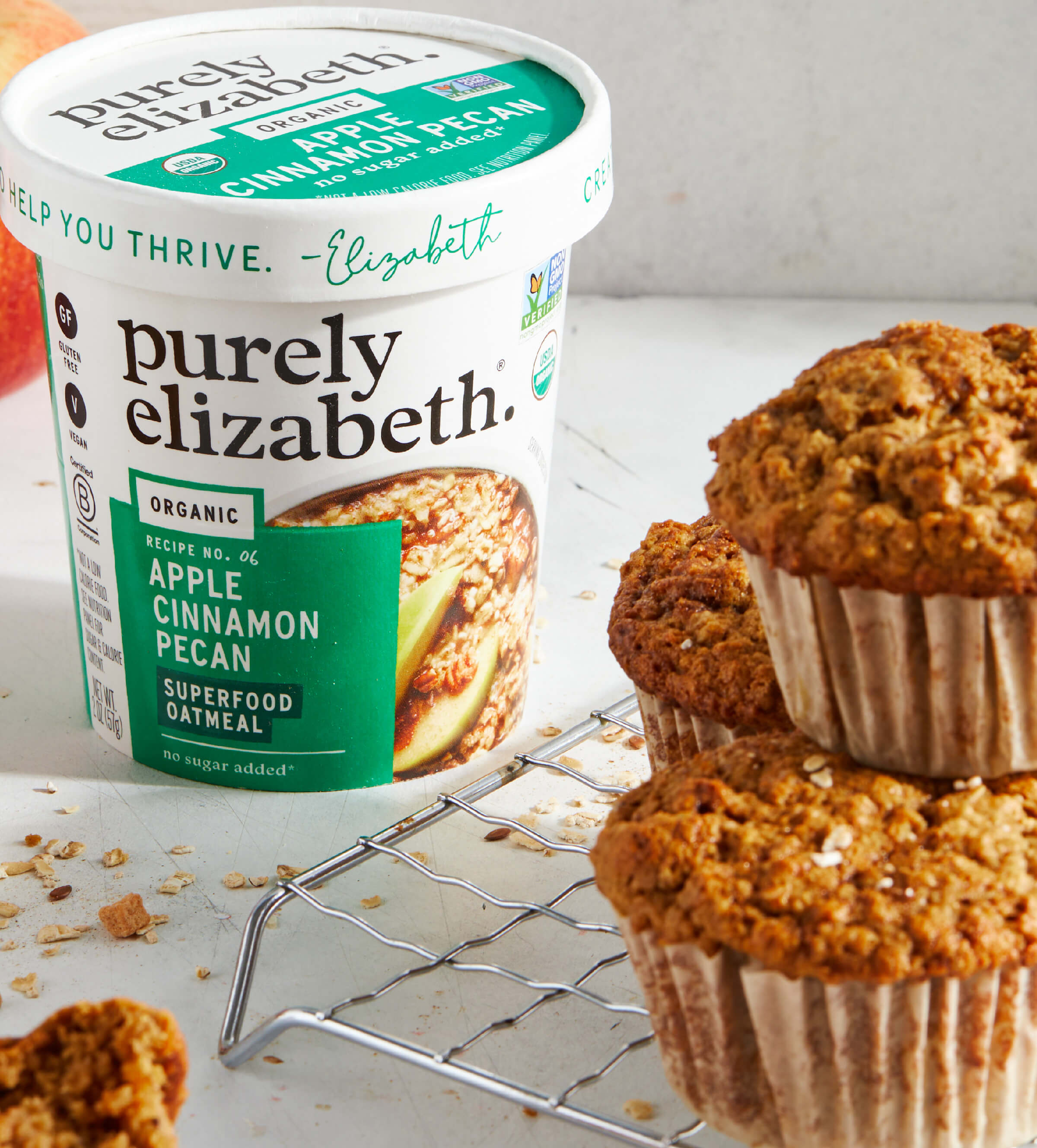 Apple Cinnamon Pecan Superfood Oat Cup