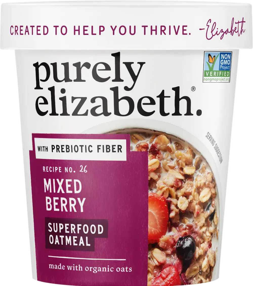 Mixed Berry Superfood Oat Cup with Prebiotic Fiber